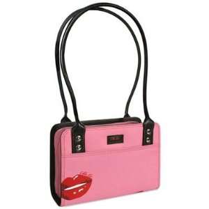  Nuo Tech Chloe Dao Mobile Tech Handbag Pattern Pink Lips 