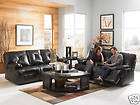 CURTIS LEATHER RECLINER SOFA SECTIONAL SET LIVING ROOM  