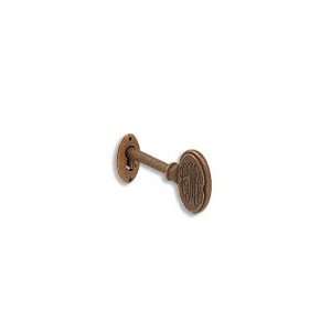   Key + #BF 02 CKP Brand Escutcheon, Rustic Copper