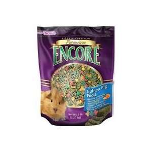PACK ENCORE GUINEA PIG FOOD, Size 5 POUND (Catalog Category Small 
