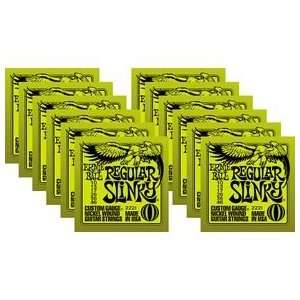   Regular Slinky Electric Guitar Strings (12 Packs) Musical Instruments