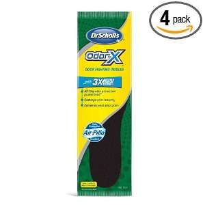  Dr. Scholls Odor X Odor Fighting Insoles, 1 Pair Packages 