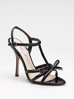 Prada   Patent Leather Sandals    