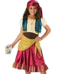 In Character Kids Girls Gypsy Pirate Fortune Teller Halloween Costume
