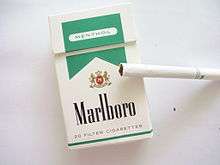 pack of Marlboro Menthol Golds