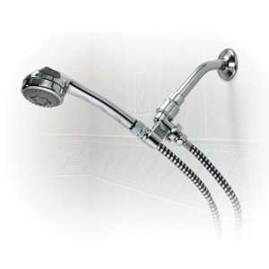  Deluxe Handheld Chrome Shower Massage with 3 Sprays 