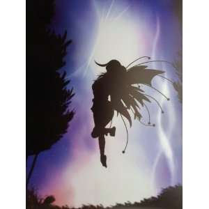  Pixie Enchantment Fairy Ceramic Wall Tile Silhouette By 