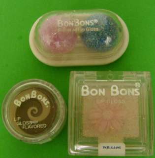 Bon Bons Lip Gloss lot of 3 assorted New Sealed  