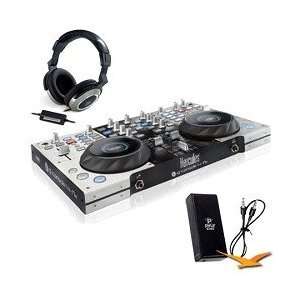   DJ Console 4 MX Bonus Genius Headphones & Pyle Headphone Amplifier Kit