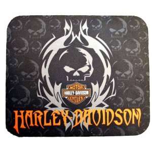  Harley Davidson® Vicious Skull Mouse Pad. Foam pad with 