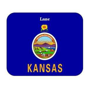  US State Flag   Lane, Kansas (KS) Mouse Pad Everything 