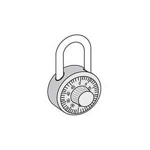  Padlock Combination  for Storage Locker