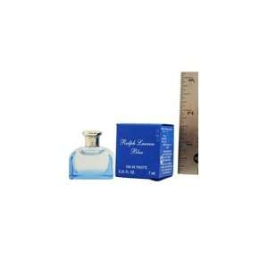  RALPH LAUREN BLUE Perfume by Ralph Lauren EDT .25 OZ MINI 
