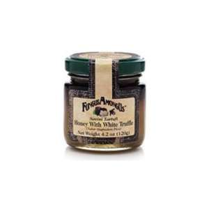 FungusAmongUs White Truffle Honey, 4.2 Ounce Jars  Grocery 