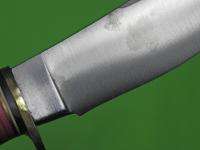 US MARBLES Gladstone Hunting Fighting Stag Knife w/ Sheath & Box 1 
