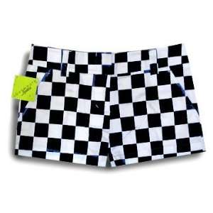 Loudmouth Golf Womens Mini Shorts Pole Position   Size 2