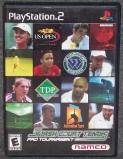This is for Smash Court Tennis Pro Tournament for PS2, in excellent 