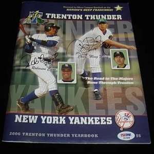 Robinson Cano Chien Ming Wang New York YankeeAutographed/Hand Signed 