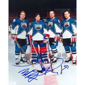  Mike Richter & Adam Graves Ny Rangers Autographed Signed 