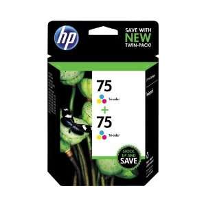 HP PhotoSmart D5345 Tri Color OEM Ink Cartridge Twin Pack   170 Pages 