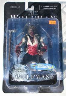 WOLFMAN 7 BLOODY VARIANT FIGURE Blockbuster EXCLUSIVE  