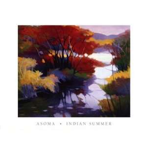  Tadashi Asoma Indian Summer 35x27 Poster Print