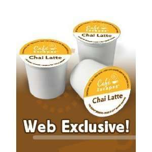   Single Cup Coffee Chai Latte 12 K Cups Green Mountain Coffee   (Pack
