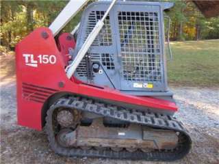 TAKEUCHI TL150, 1600 HRS, NEW TRACKS, COMPACT TRACK LOADER  