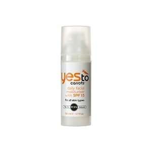  Yes to Carrots Facial Moisturizer w/SPF 15 (Quantity of 3 