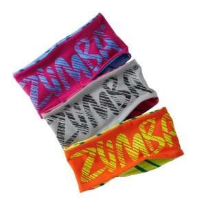  Zumba Fitness Girls Feel the Thrill 3 Pack Headbands 