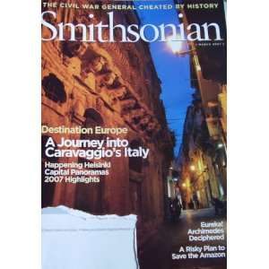    Smithsonian Magazine March 2007 Caravaggios Italy 