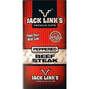  Jack Links Peppered Beef Steak Jerky 1 oz Sticks (Pack of 