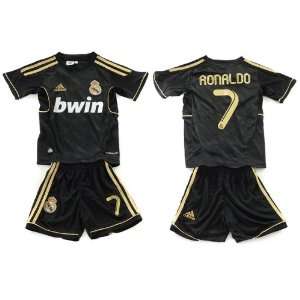  Real Madrid 2012 Kids Ronaldo Away Jersey Shirt & Shorts   For Kids 