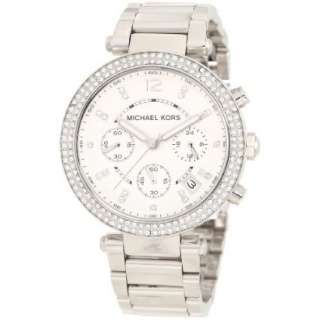 Michael Kors Womens MK5353 Parker Silver Watch   designer shoes 