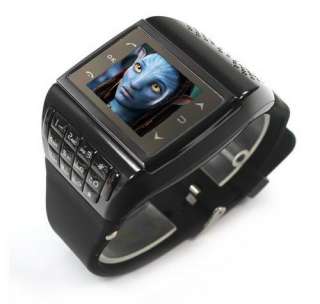   band new wrist watch mobile phone touch screen  mp4 player fm radio
