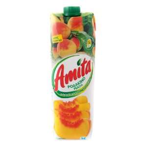 Amita Peach Juice  Grocery & Gourmet Food