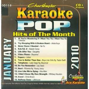  Chartbuster Karaoke CDG CB30118   Pop Hits of the Month 