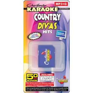 Chartbuster Karaoke   50 Gs on SD CB5024   Country Divas