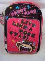 BOBBY JACK Monkey Rock Star Backpack NEW NWT  