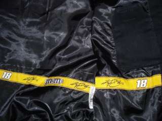 NASCAR Kyle Busch M&M Black cotton Jacket NEW S  