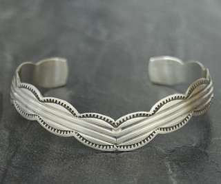 Navajo Sterling Silver R. Livingston Bracelet  