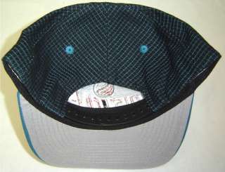 Logo Athletic NBA Detroit Pistons Snapback Cap w/ Teal Blue & Black 