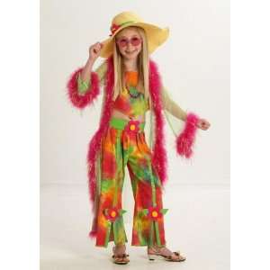  Hippy Diva Girls Childrens Halloween Costume Toys & Games