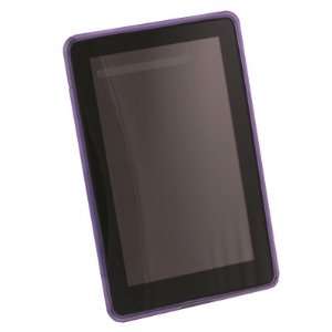 For  Kindle Fire 3G Wifi Purple Rubber TPU Gel 