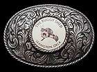 VINTAGE 1970s ***THE BUGGY SHED*** LEXINGTON, OKLAHOMA BELT BUCKLE