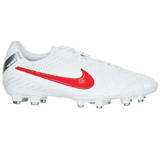 Nike Tiempo Natural IV FG White/Metallic Silver/Siren Red 454318 160 