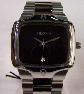 Nixon Authentic Watch Player Steel Black A140 000 NEW  
