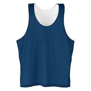  Augusta Reversible Tricot Mesh Youth Lacrosse Tank Outside 