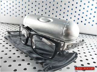 Oakley Muffler Black 22 202 RX Eyeglasses Frames BRAND NEW  