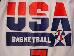 USA OLYMPICS Vintage Dream Team 1992 Basketball Jersey (#7 Bird 